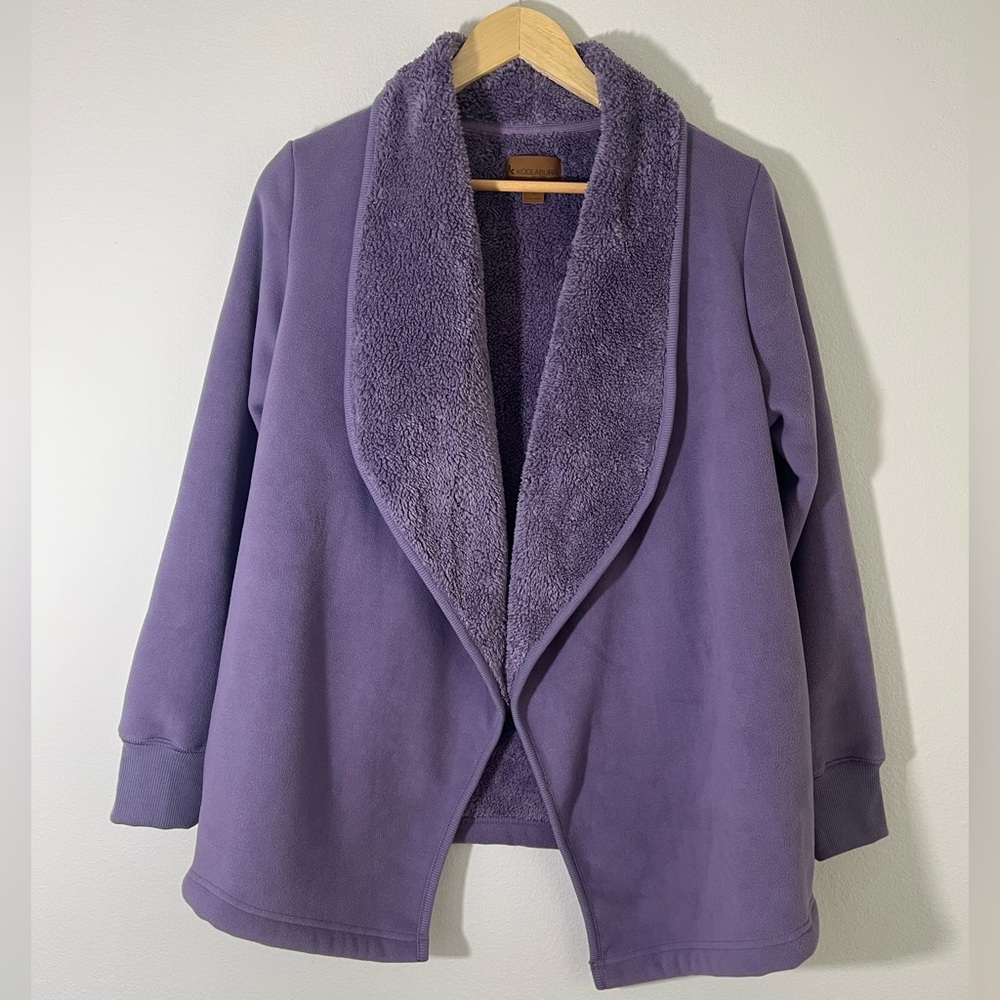 KOOLABURRA by UGG Purple Teddy Jacket